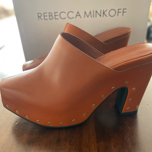 Escarpins Rebecca Minkoff Sparkle Nanine - Taille 10M, Couleur Argenté à Brides, Occasion